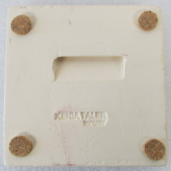 SET OF 2 XENIA TALER BUTTERFLY TILES - Picture 12 of 13